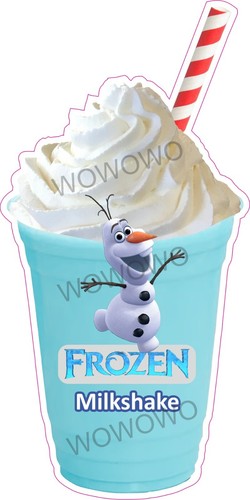 Ice cream van sticker - , olaf