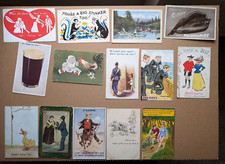 LOT 14 OLD POSTCARD MIXED