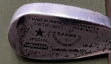 Playable VINTAGE MASHIE NIBLICK ANTI-SHANK GIBSON Antique Golf Club