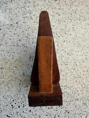 Hand carved abstract wooden - carved,