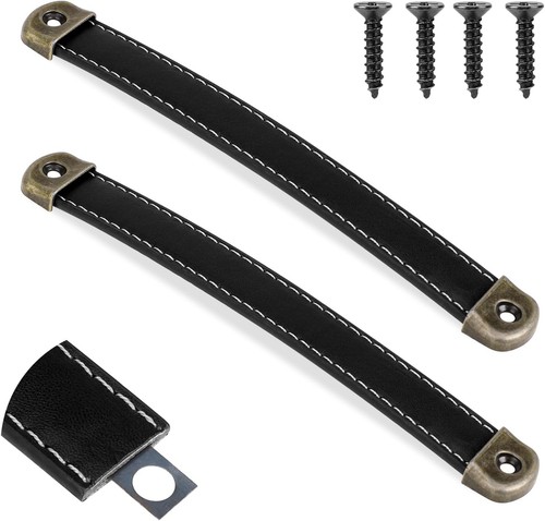 Pcs leather handles for - 2,