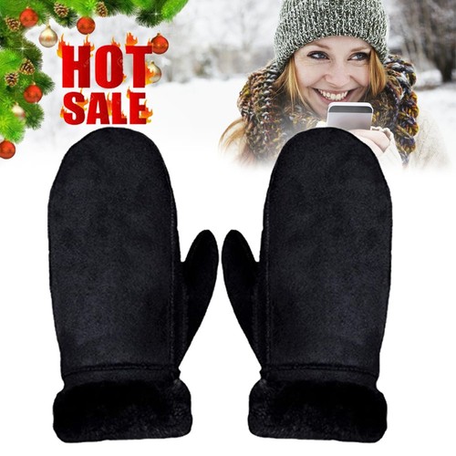 Winter gloves thick suede - gloves,