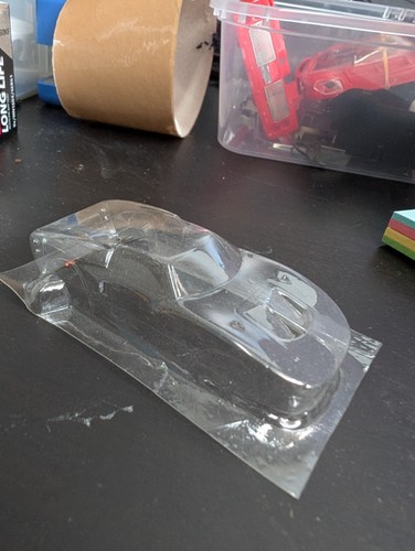 Clear lexan ford gt40 body - ford,