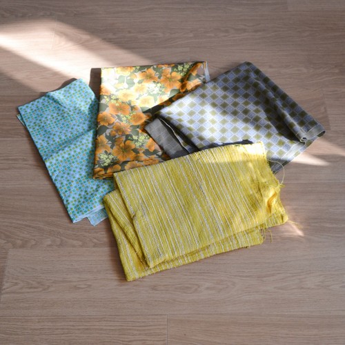 Vintage deadstock fabric - vintage,