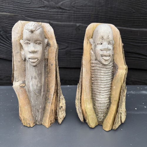 Vintage tribal wooden hand - vintage,