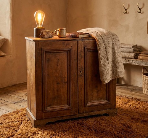 Antique rustic cupboard - rustic,