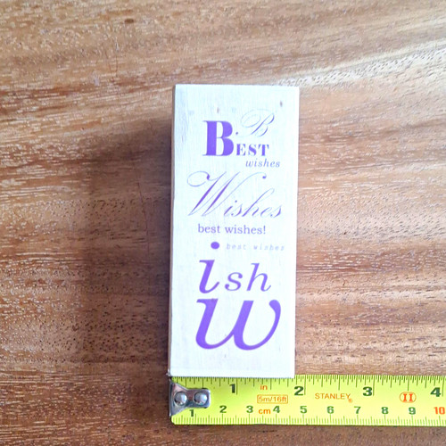 Docrafts whispers words wood - words,