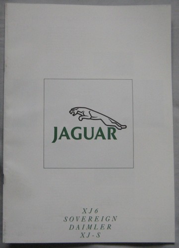 1990 jaguar daimler brochure - 1990,