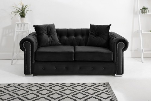 Chesterfield sofa suite velvet - chesterfield,