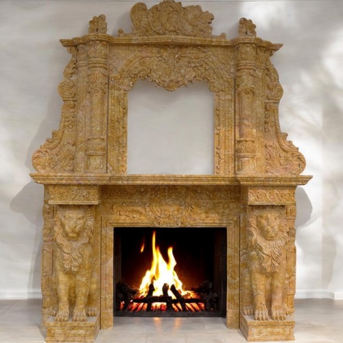 Incredible carved marble - carved,