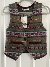 Zara Fair-Isle Knitted