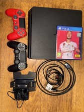Sony Playstation 4 Console 2 Controllers + Charger + FIFA20 Tested & Working