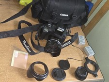 Canon Powershot SX30 IS 14.1MP 35x Superzoom Digital Camera With AccessorsFaulty