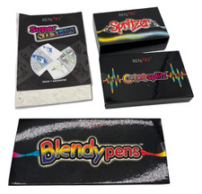 RENART Blendypens Spritzer Stencils Colour Splitz Airbrush Art Craft - C67 O866