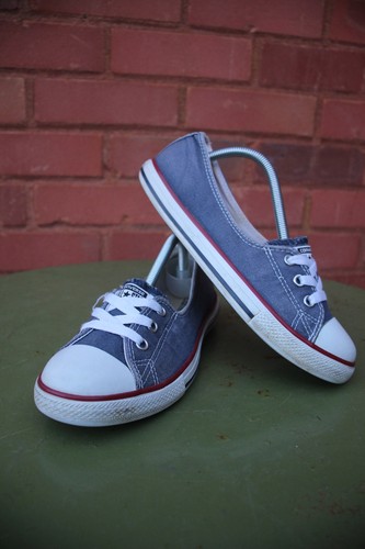 Converse ballet lace - lace, navy