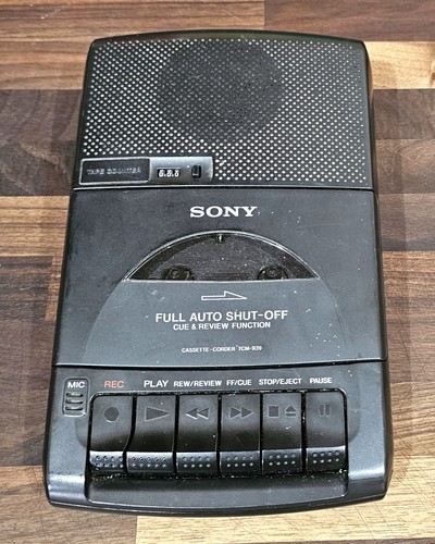 Sony cassette recorder - sony, tcm-939