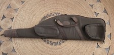 Harkila rifle slip OLIVE CANVAS AND LEATHER- 110 cm LONG
