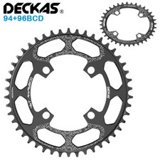 DECKAS 94+96BCD Chainring Round 32T 38T 42T 46T 48T Single Plate Chain Wheel MTB