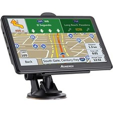  7" AONERERX Vehicle GPS Navigation System. Satnav sat nav. New Package Opened