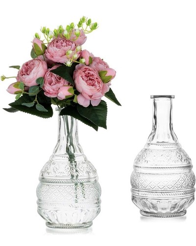 Pcs glass vase - pcs, flowers