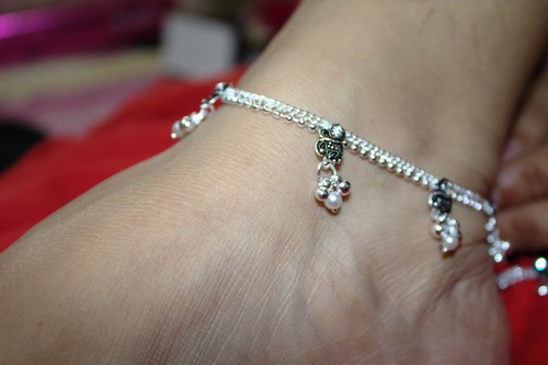 Indian bollywood anklet - indian, payal
