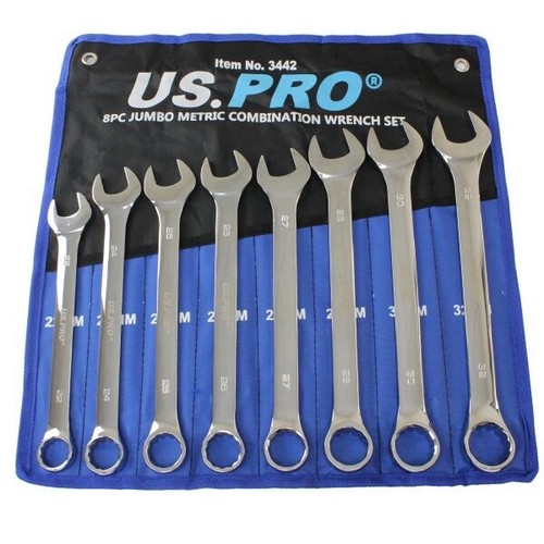 Pro jumbo spanner 8pc long - us,
