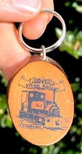 Launceston Steam Rally Covertcoat Tree Trunk Key Chain Key Ring Key Fob Keyring
