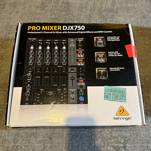 Behringer djx750 pro - behringer,