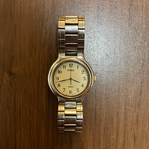 Seico spirit gold silver - spirit, watch