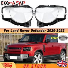 2pcs Front Headlight Lens