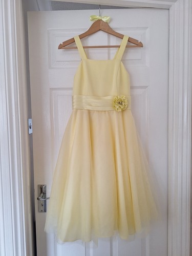 Young bridesmaid dress yellow - young,