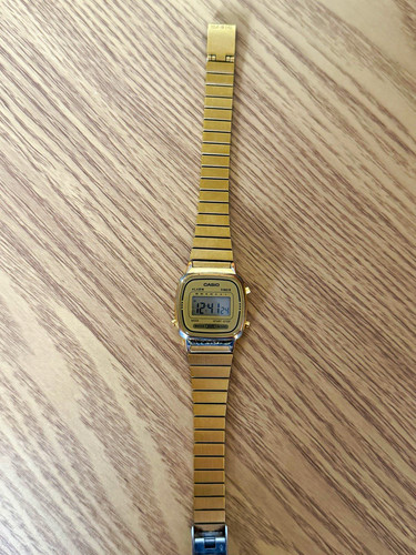 Casio la670we women gold - la670we,