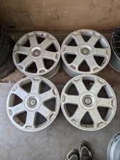 2002 5x100 AUDI avus Alloy Wheels 17" VAG S3 A3 8L9601025 Includes Hubcaps