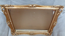 Beautiful French Style frame wall mirror or free standing with gold leaf finish