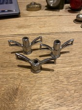 VINTAGE BICYCLE  WING NUTS x 3