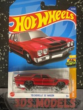 GM 70 CHEVELLE SS WAGON RED