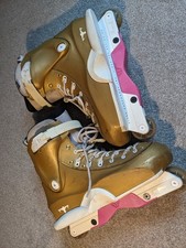USD Throne Gold - Dominic Sagona Aggressive Inline Skates - Size 11 UK