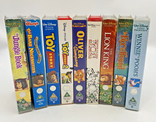 Disney Classics VHS Bundle x9