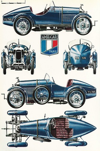 Amilcar grand sport vintage - amilcar, le
