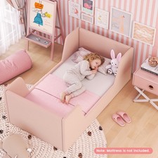COSTWAY Toddler Bed Frame Soft