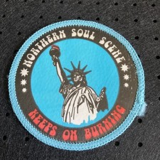 Original Northern Soul Patch 70s/80s Northern Soul Scene Keeps On Burning