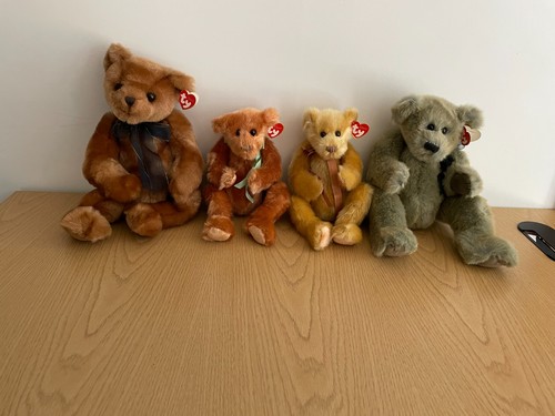 Four collectable teddy - ty,