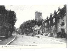 Printed postcard of the