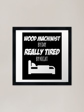 Wood Machinist Job Fun Gift