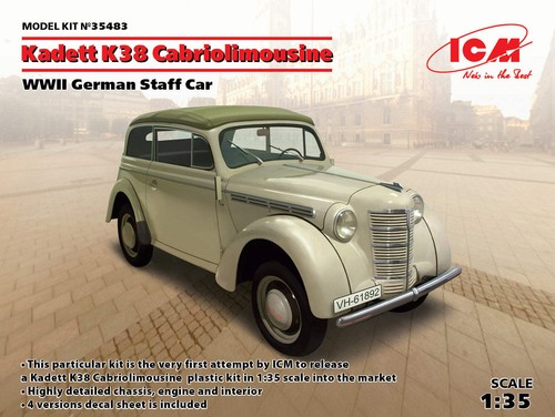 Icm 35483 kadett - 35483, 1:35