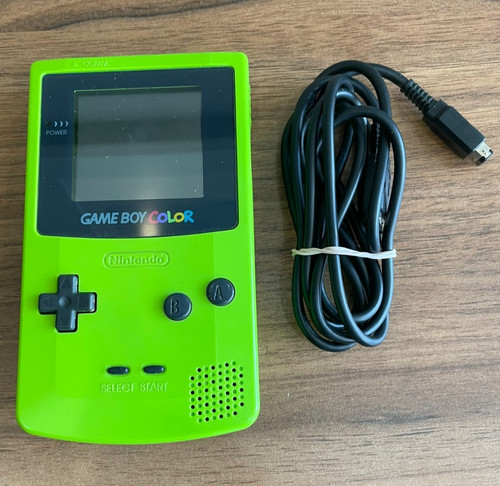 Gameboy colour with - colour, (green)
