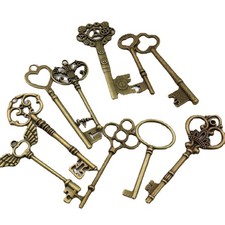 10X Keys BIG Large Antique