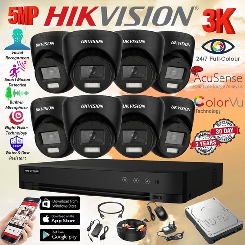 Hikvision 5mp colorvu smart - colorvu,