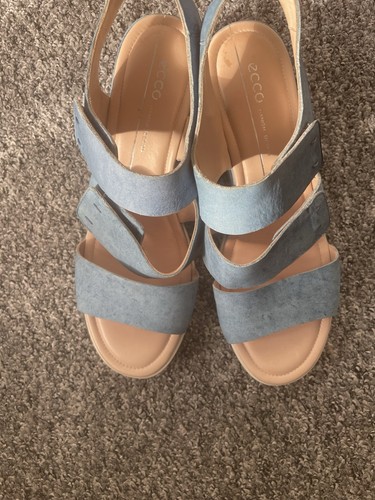 Ecco sandals womens 6blue - sandals,