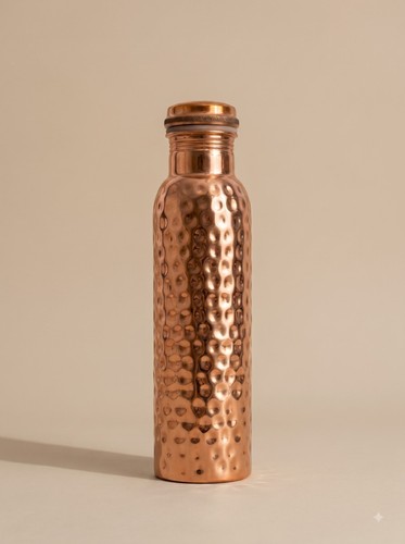 Hand hammered pure copper - hammered,